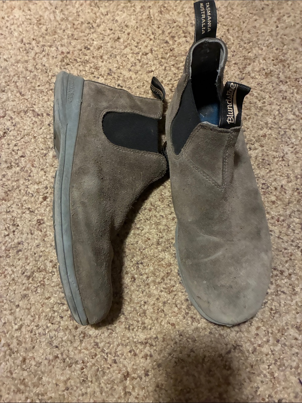 Blundstone Men’s Suede Chukka Boots - Taupe